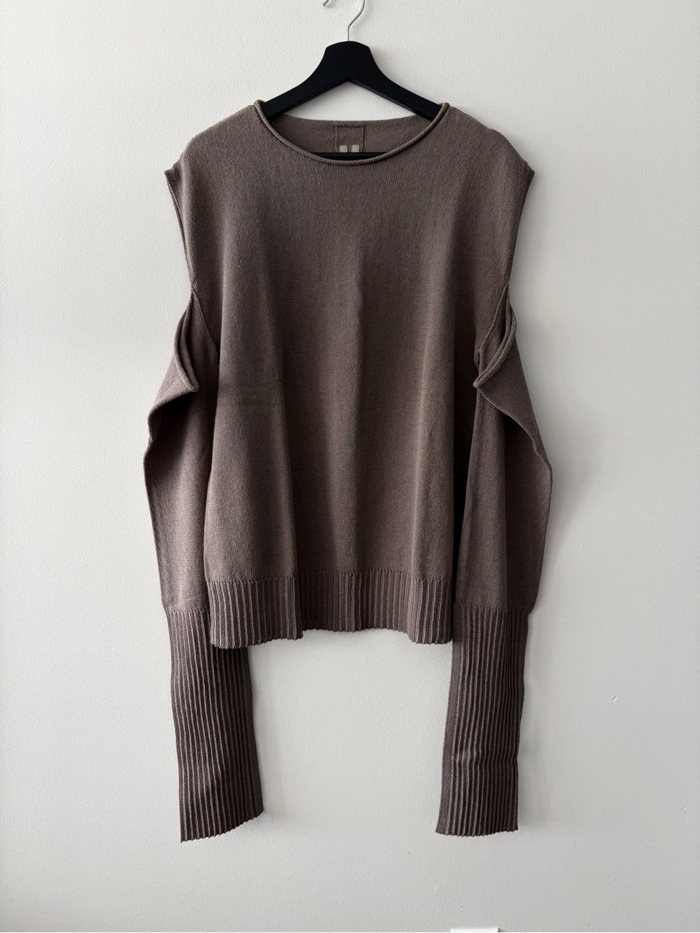 Rick Owens SS2022 “FOGACHINE” Cutout Sweater